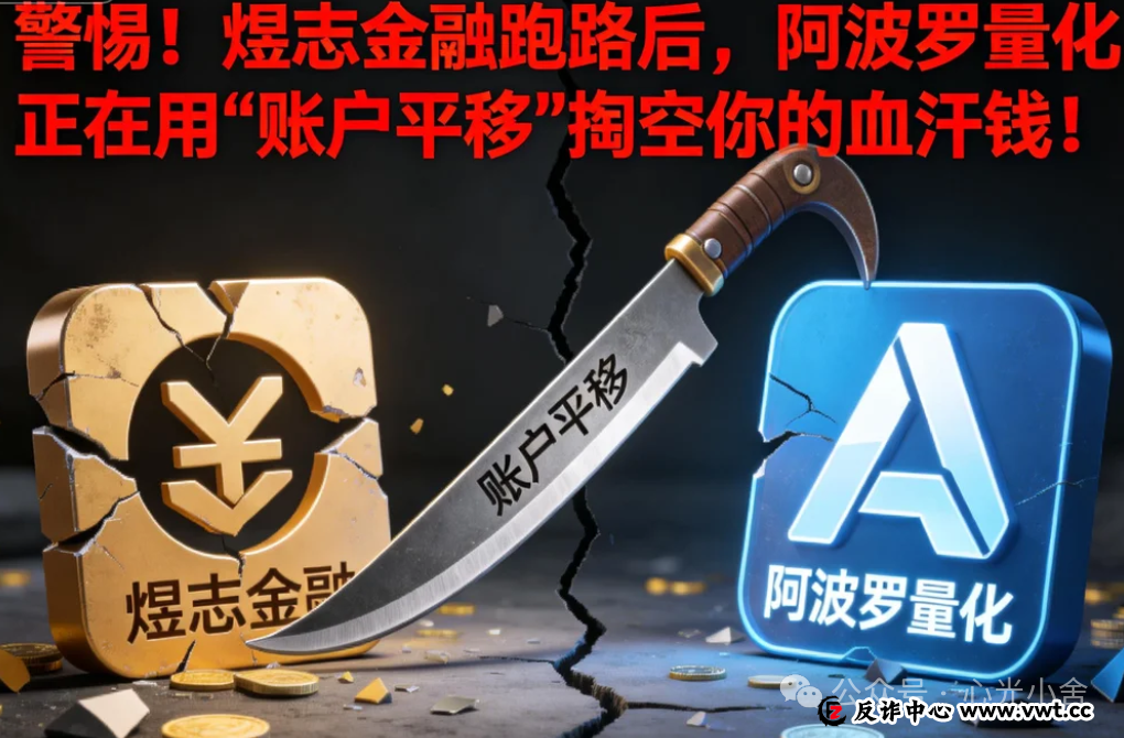 警惕！煜志金融换壳成阿波罗量化？所谓“1:1平移”是新一轮收割陷阱