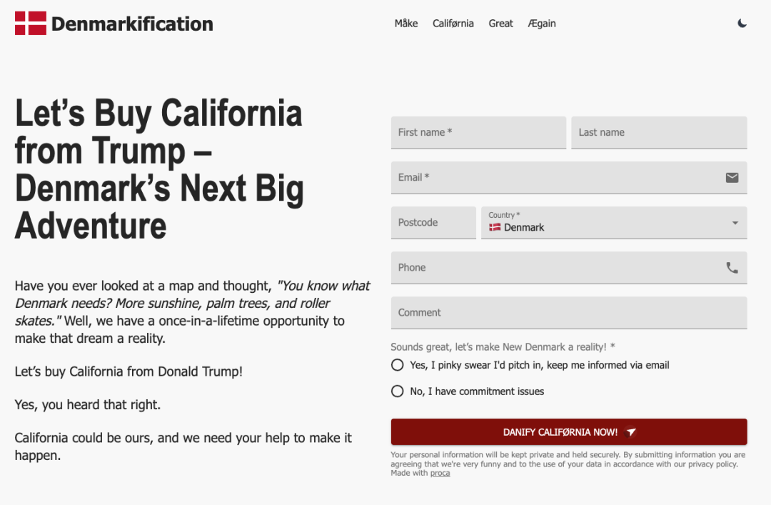 格陵兰首府突然全市停电,市民用蜡烛照明!有人发起“丹麦买下加州”请愿,近30万网民参与 格陵兰首府突然全市停电,市民用蜡烛照明!有人发起“丹麦买下加州”请愿,近30万网民参与