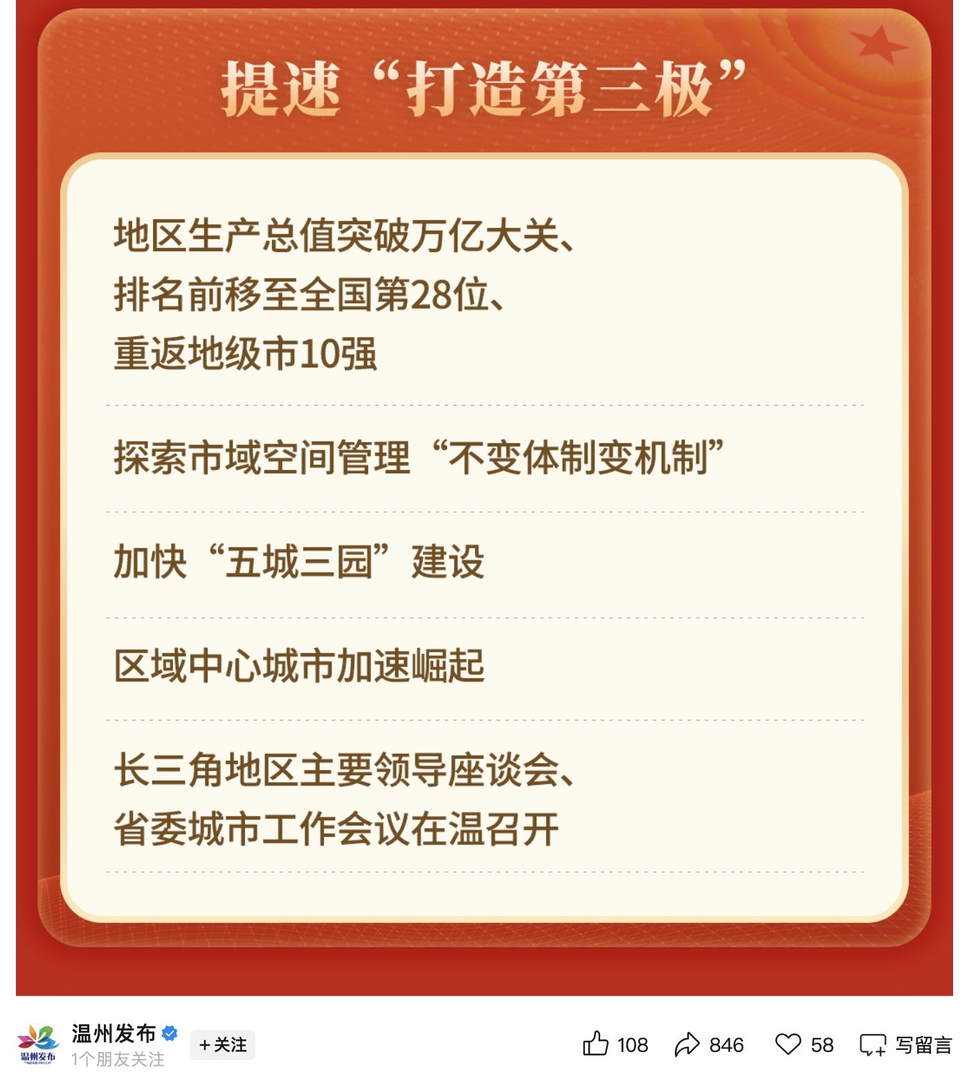 第28个！GDP万亿之城有了新成员！来自这一省