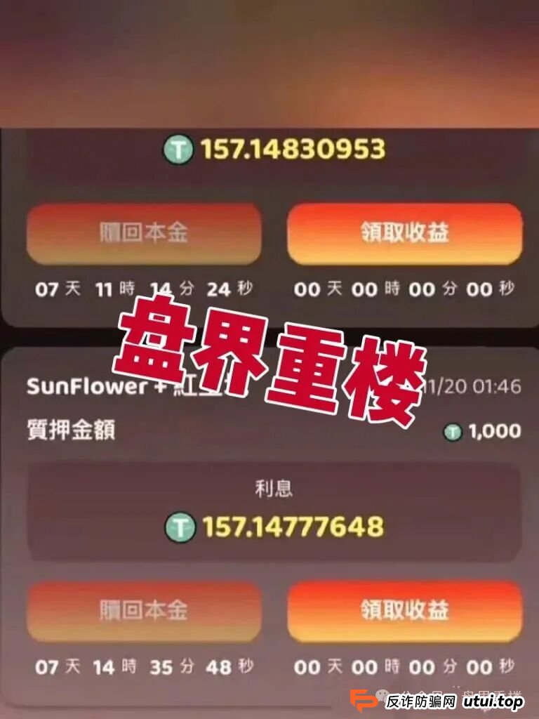 太阳花SF币资金盘骗局，泡沫巨大，高度预警，即将崩盘跑路！